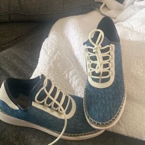 Micheal Kors denim sneakers
